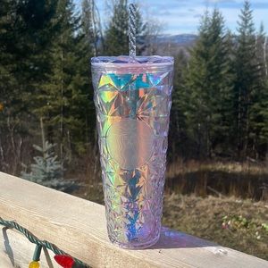 NEW Starbucks 2023 Christmas Crystal Tumbler cup